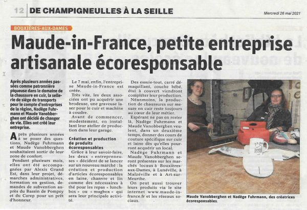 Portrait Maude In France