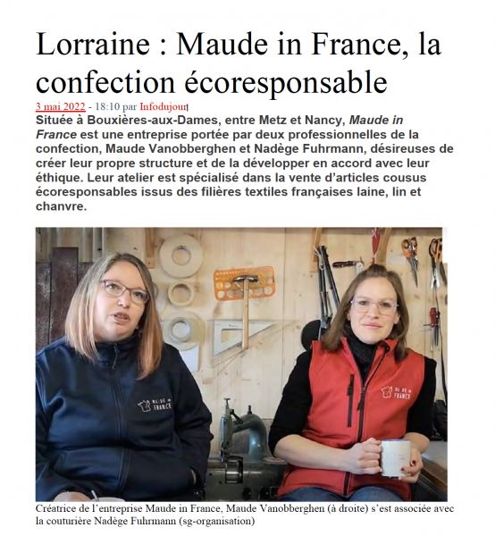 Portrait Maude In France