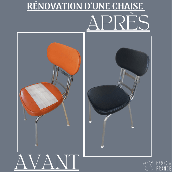 Rénovation d'une chaise