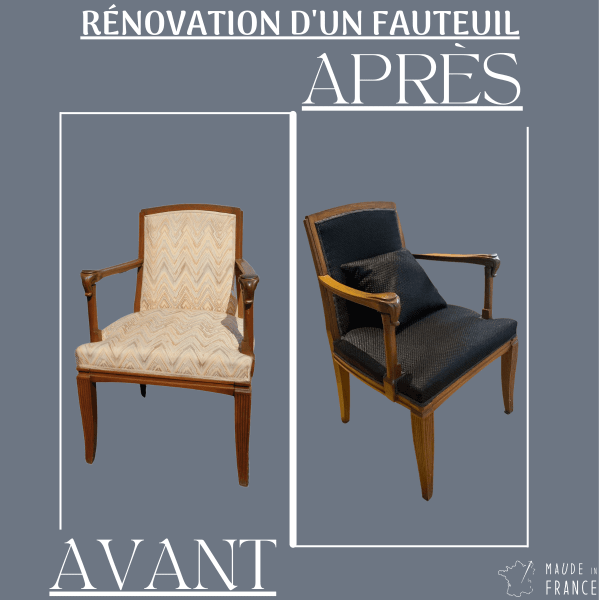 Rénovation d'un fauteil