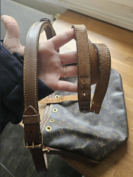 Réparation de sac en cuir